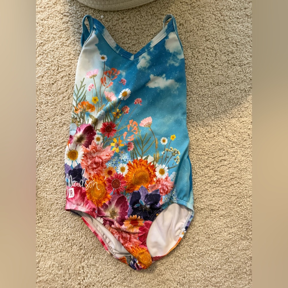 Size 6 Sylvia P gymnastics leotard.